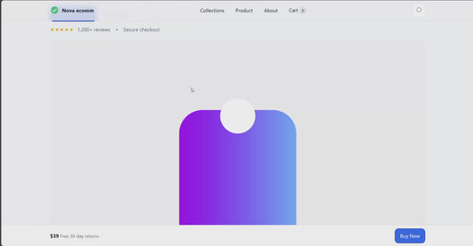 Html template